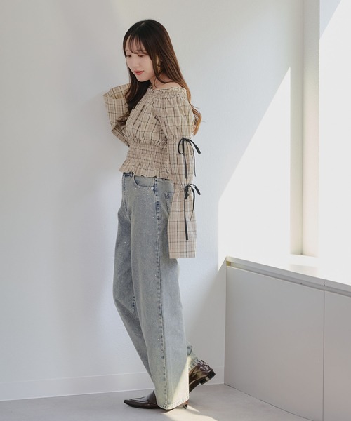 continuer de NICE CLAUP ジーンズ デニム デニムパンツ