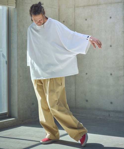 tシャツ 「ADAMPATEK/アダムパテック」widebox short sleeve T/ワイドボックス無地T レディース メンズ ADAM PATEK tシャツ ADAMPATEK/widebox short sleeve T/ワイド