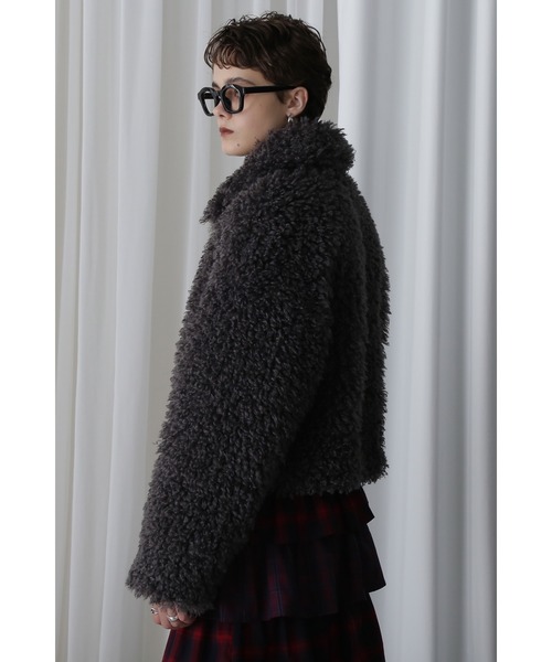 ROSE BUD（ローズバッド） コート アウター FAKE FUR BLOUSON