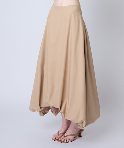 スカート [nuuanu] Iris Long Skirt Seivson スカート 「Seivson X るー：雲の夢 」Cloud Puffy Long