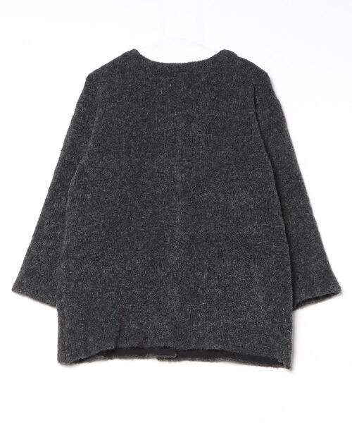 coen（コーエン） ニットカーディガン FREE ダークグレー レディース