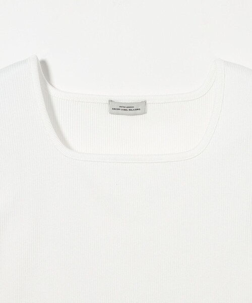 tシャツ ブライトリブ フレンチスリーブ プルオーバー カットソー -制菌- レディース