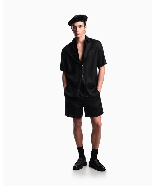 EMPORIO ARMANI シャツ 「エンポリオ アルマーニ」ASV 半袖シャツ