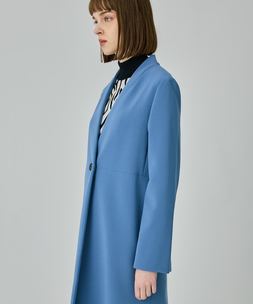 ユナイテッドトウキョウ／Aラインロングコート／アイボリー／未使用タグ付き ZOZOランキング1位獲得！》【オンライン限定】2wayウールロングコート