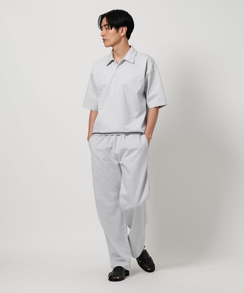 BEAUTY&YOUTHUNITEDARROWS ソリッドコットンポロスウェット BEAUTY＆YOUTH UNITED ARROWS トレーナー スウェット ソリッド