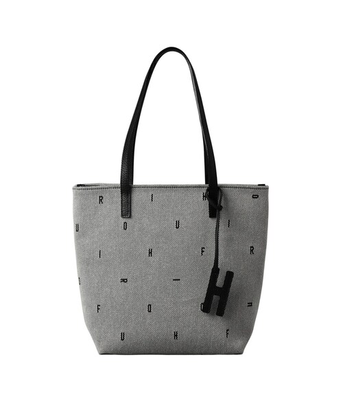 HIROFU（ヒロフ） トートバッグ 「ジータ」ジャガード レザーコンビ 