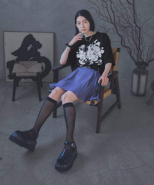 HARE パンツ トロミパートプリーツスカパン(HARE) レディース