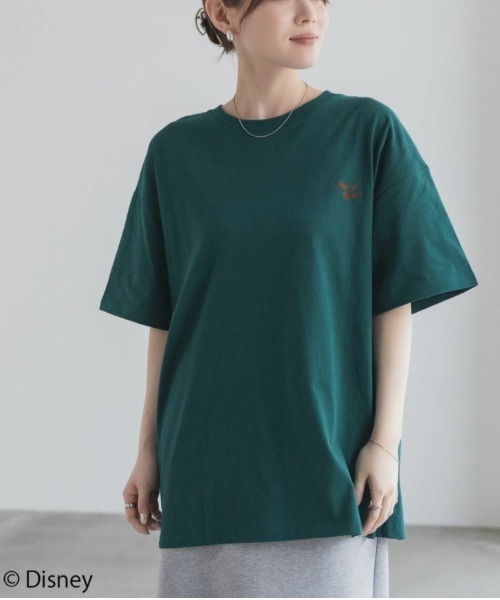 Disney tシャツ わんわん物語 レディー＆トランプ / サガラ刺繍T