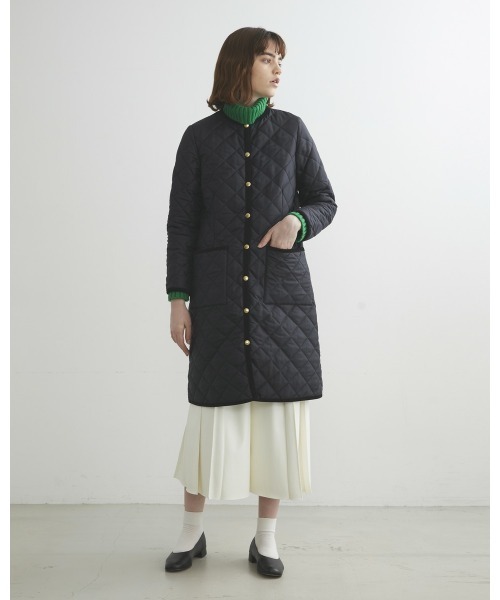 Traditional Weatherwear ブラック ロングコート 34 Traditional Weatherwear（トラディショナル ウェザーウェア） コート