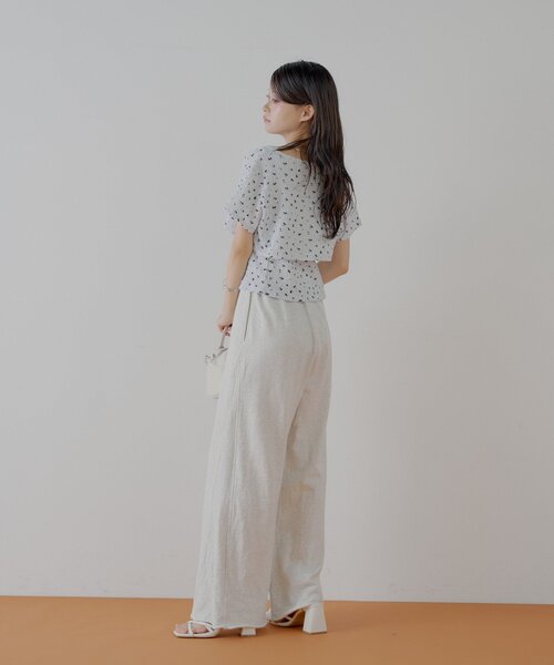 小物 Chico セール】【SET ITEM】フラワーボレロ+タンクセット（Tシャツ
