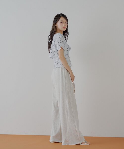 チョンロ　セット Chico tシャツ 「SET ITEM」フラワーボレロ+タンクセット