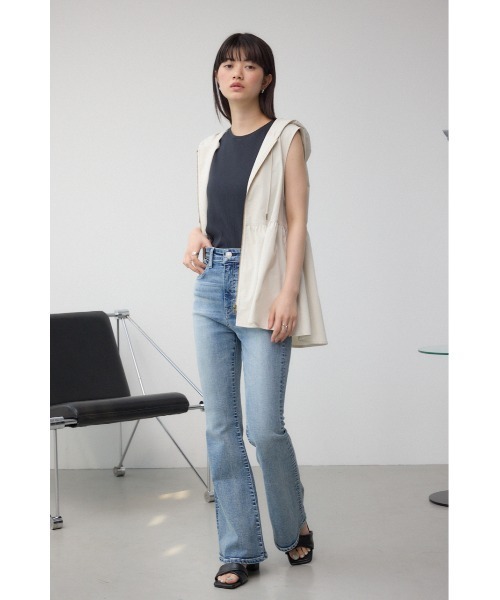 AZUL BY MOUSSY（アズールバイマウジー） ベスト ジレ C/T撥水フード付
