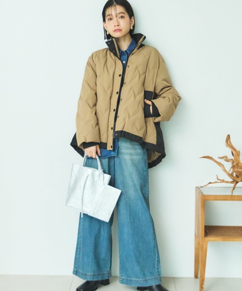 ドゥ アルシーヴ（Doux archives）/スタンドキルティングダウン DOUX ARCHIVES（ドゥアルシーヴ） ダウンコート ダウンジャケット 「新