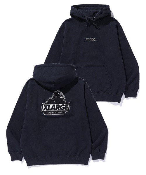 XLARGE グレー フーディ XLサイズ XLARGE メンズパーカー（色：グレー系）｜トップス