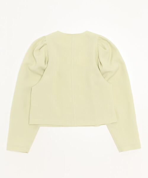 「Steven Alan」 ノーカラージャケット S ブラック レディース