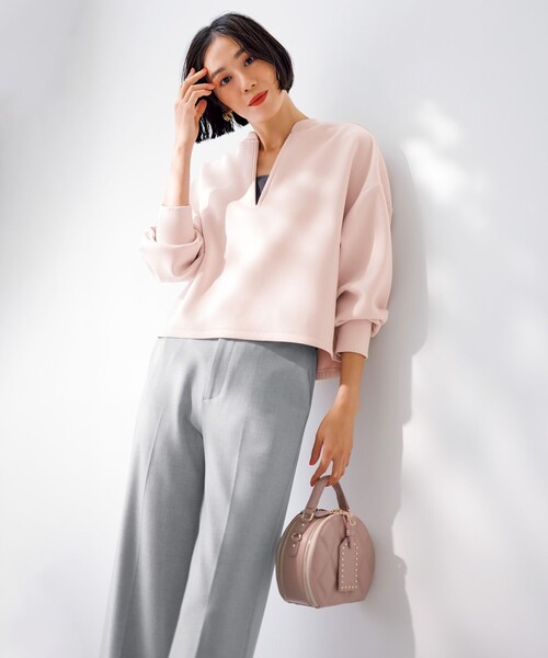 「UNFILO」 長袖カットソー MEDIUM ベージュ レディース