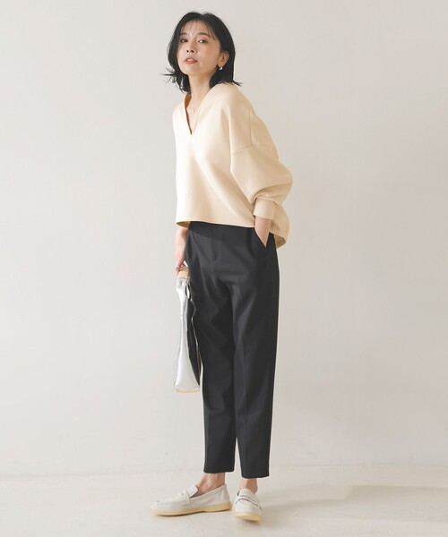 「UNFILO」 長袖カットソー MEDIUM ベージュ レディース
