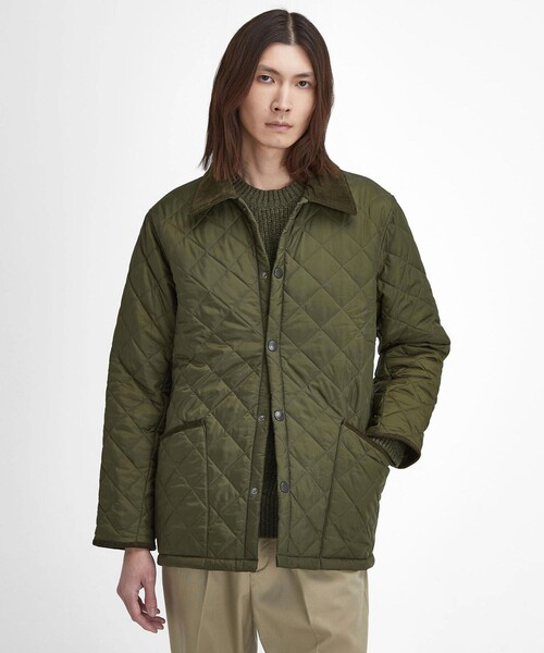 Barbour（バブアー） 中綿コート 42 オリーブ メンズ : ZOZOTOWN Yahoo
