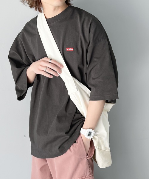 「Java」 半袖Tシャツ MEDIUM ネイビー メンズ