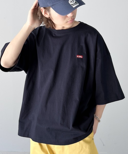 「Java」 半袖Tシャツ MEDIUM ネイビー メンズ