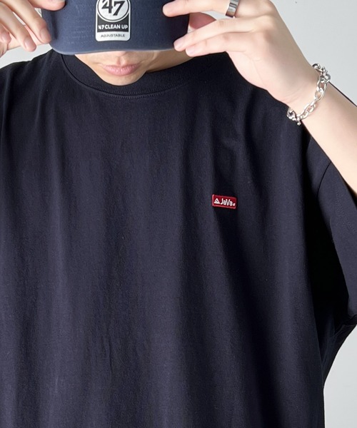 「Java」 半袖Tシャツ MEDIUM ネイビー メンズ