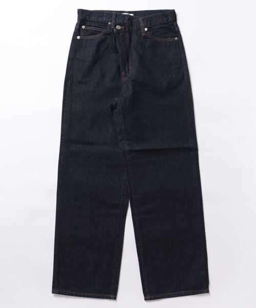 「LOWRYS FARM」 デニムパンツ SMALL ネイビー レディース