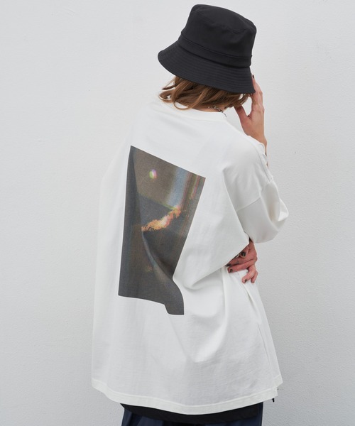 「AIVER」 半袖Tシャツ LARGE ブラック メンズ
