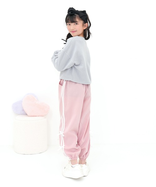 Bee des Bee パンツ ラインリボン パラシュートパンツ キッズ 子供服
