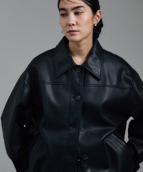 ゴートレザーシャツ ブラック エディション ジャケット ブルゾン 2025