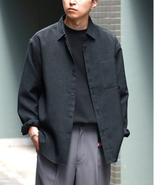 BACK NUMBER シャツ BACK NUMBER(バックナンバー)「メンズ」「軽量