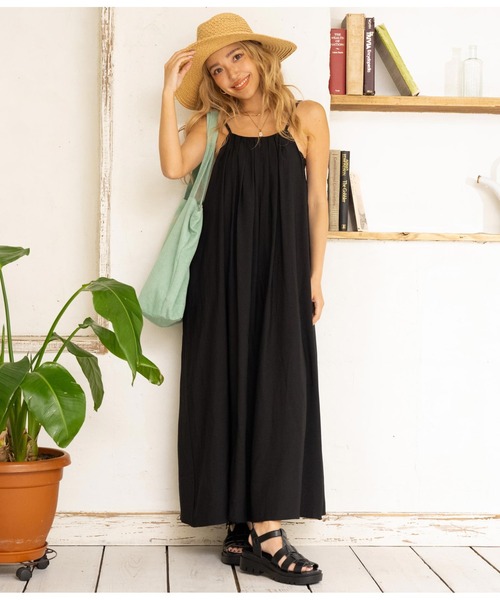 「anap mimpi」 キャミソールワンピース FREE ミント レディース_画像7