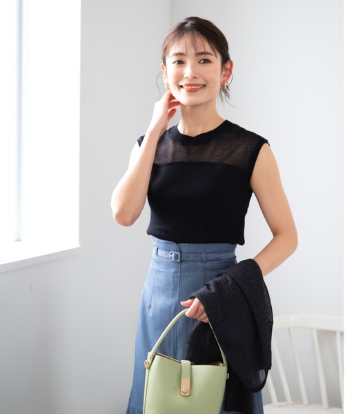 「MISCH MASCH」 スカート S イエロー レディース_画像4