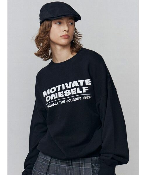 EMODA（エモダ） トレーナー スウェット 「WEB限定」スパイラルロゴ