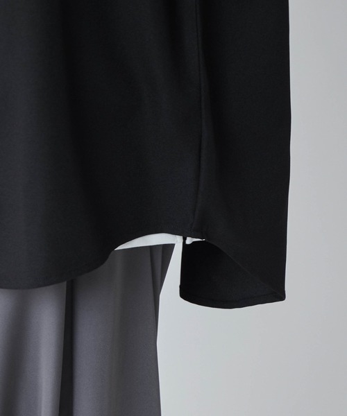 「LUCY」 半袖シャツ LARGE ダークグレー メンズ_画像5