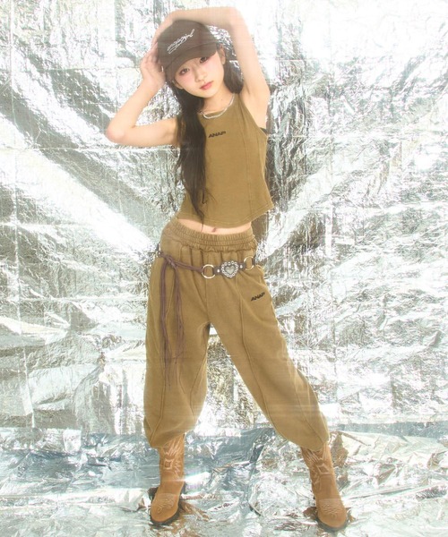 ANAP GiRL（アナップガール） セットアップ ユーズド 加工 コルセット