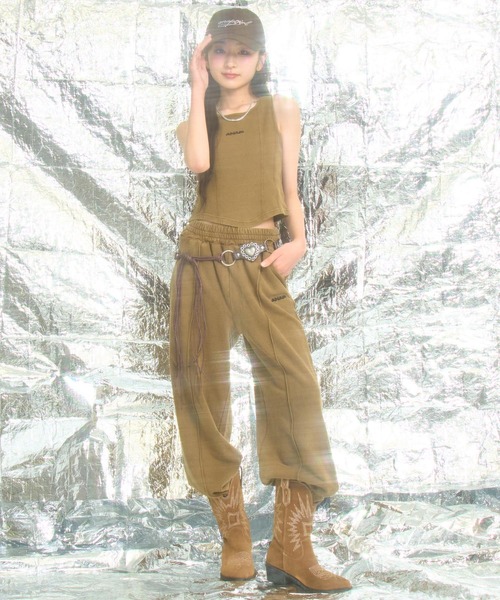 ANAP GiRL（アナップガール） セットアップ ユーズド 加工 コルセット