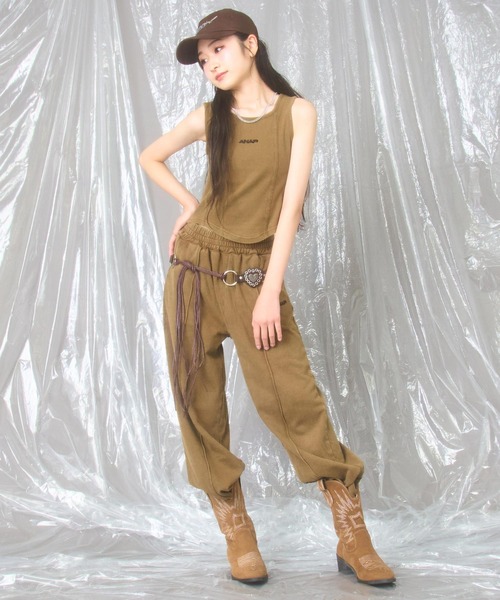ANAP GiRL（アナップガール） セットアップ ユーズド 加工 コルセット