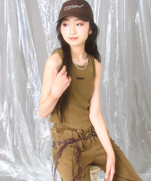 ANAP GiRL（アナップガール） セットアップ ユーズド 加工 コルセット