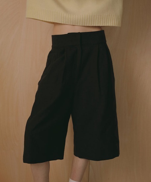 ETRE TOKYO（エトレトウキョウ） パンツ ウールカルゼタックショート