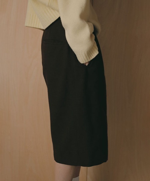 ETRE TOKYO（エトレトウキョウ） パンツ ウールカルゼタックショート