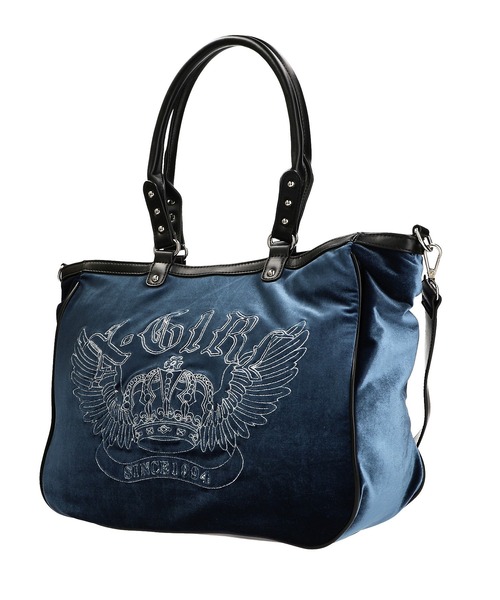 X-girl（エックスガール） ショルダーバッグ バッグ VELOUR 2WAY BAG