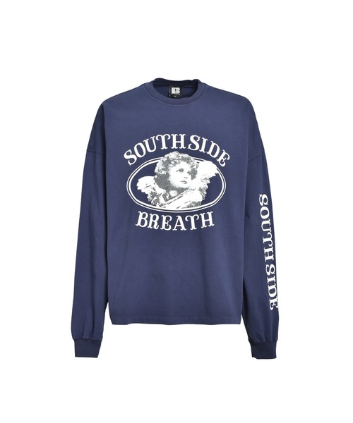 BREATH ANGEL LOGO LS TEE / BLK ロンT BREATH tシャツ ANGEL LOGO LS TEE メンズ レディース : ZOZOTOWN