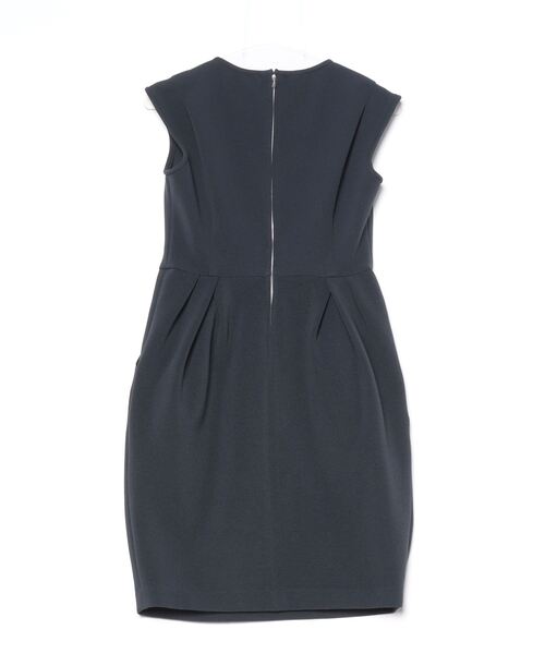 「FLICKA」 半袖ワンピース 0 ネイビー レディース_画像2