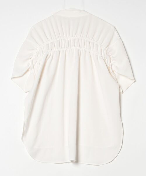 「CAST:」 半袖ブラウス M ホワイト レディース_画像2