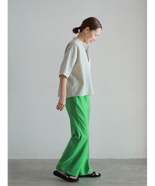 「FIL DE FER」 半袖ブラウス FREE ホワイト レディース_画像2