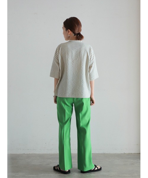 「FIL DE FER」 半袖ブラウス FREE ホワイト レディース_画像3