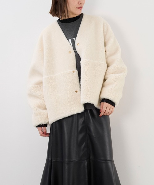 MICA&DEAL（マイカアンドディール） コート アウター リバーシブルV