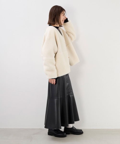 MICA&DEAL（マイカアンドディール） コート アウター リバーシブルV