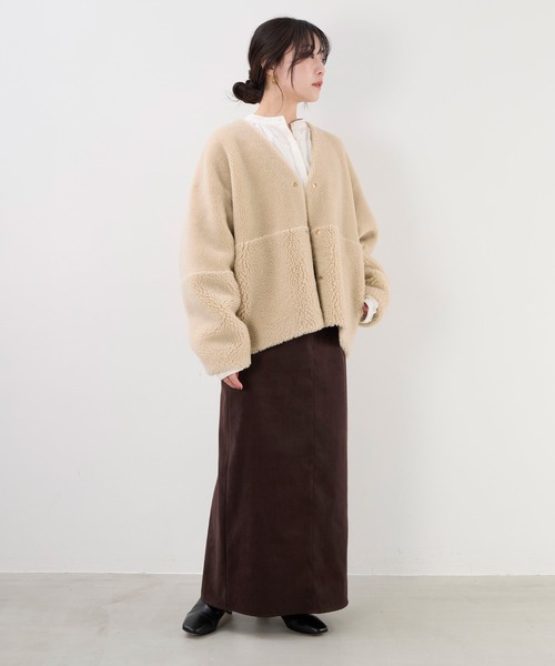 MICA&DEAL（マイカアンドディール） コート アウター リバーシブルV