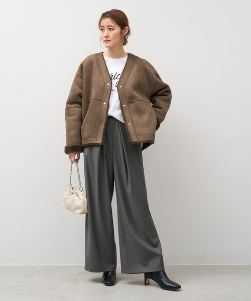 MICA&DEAL（マイカアンドディール） コート アウター リバーシブルV